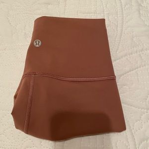 NWOT Lululemon 🍋 Wunder Train 6” Shorts Spiced Chai